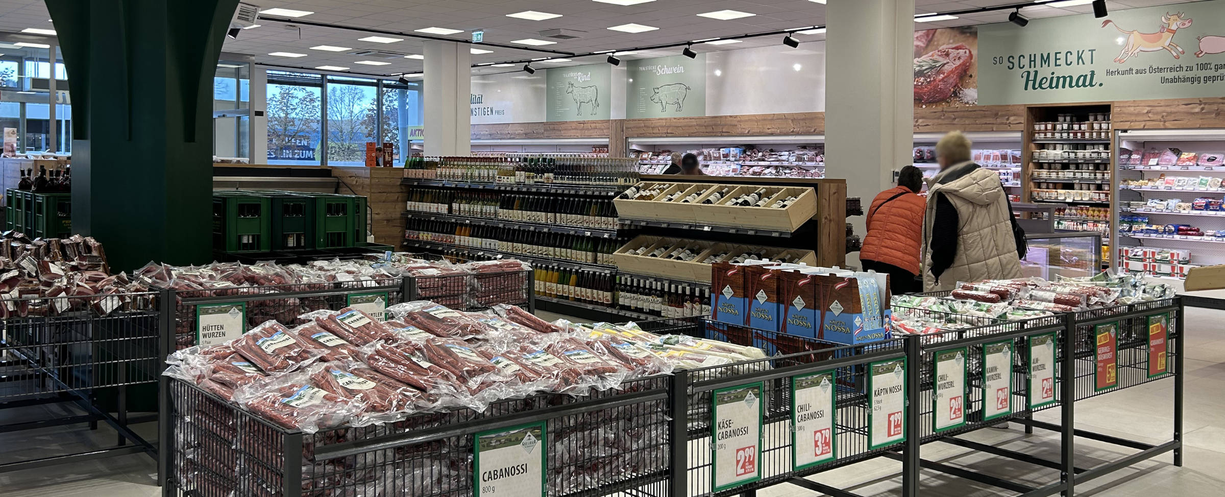 Willkommen in den Greisinger Abholmärkten